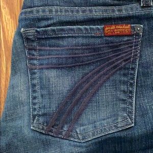 Women’s 7 for all man kind trousers